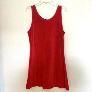Red Velvet Mini Fit and Flare Dress Juniors XL